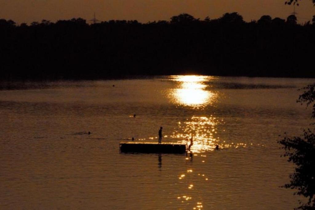 Kahl am Main Chemnitz - Haus Am See Mit Sandstrand Nahe Rhein-Main Und Spessart מראה חיצוני תמונה
